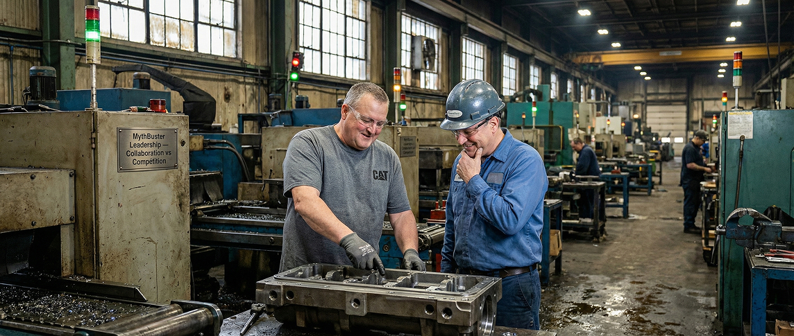 Travailleurs s'entraidant